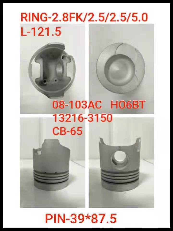 8DC9 ME091048 Mitsubishi Fuso Engine Parts Piston