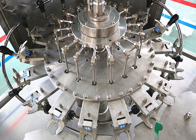 4000*2800*2400mm 7.2KW Juice Hot Fill Bottling Equipment