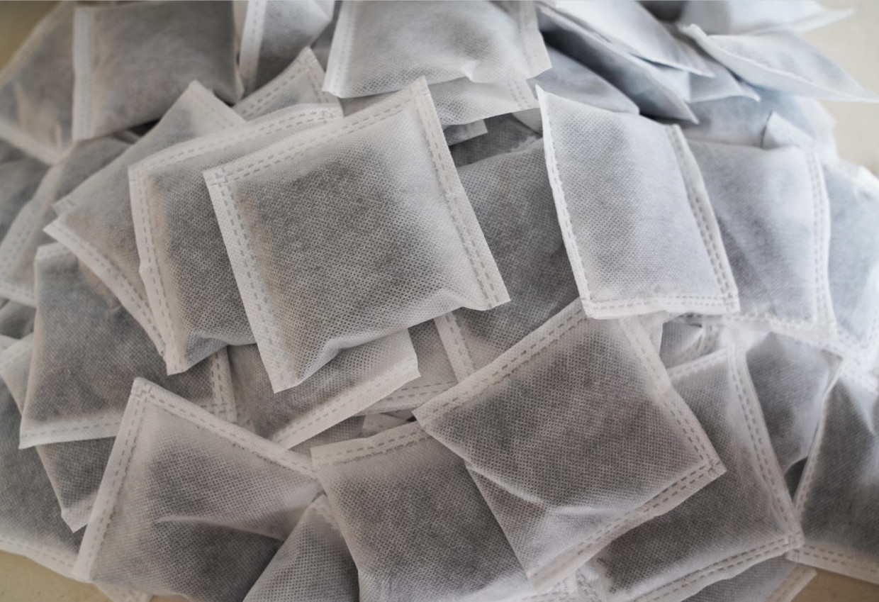 VFFS Ultrasonic Sealing Packaging Machine For Zihi Pot Fever Package Powder Sachet Bag