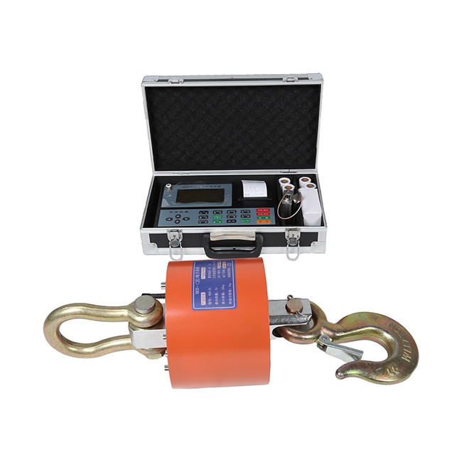 Digital LCD 3000Kg Hanging Crane Scale Carbon Steel