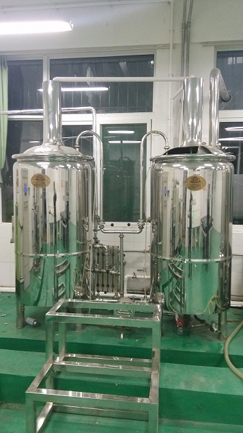 200L mini brewery equipment draught beer system