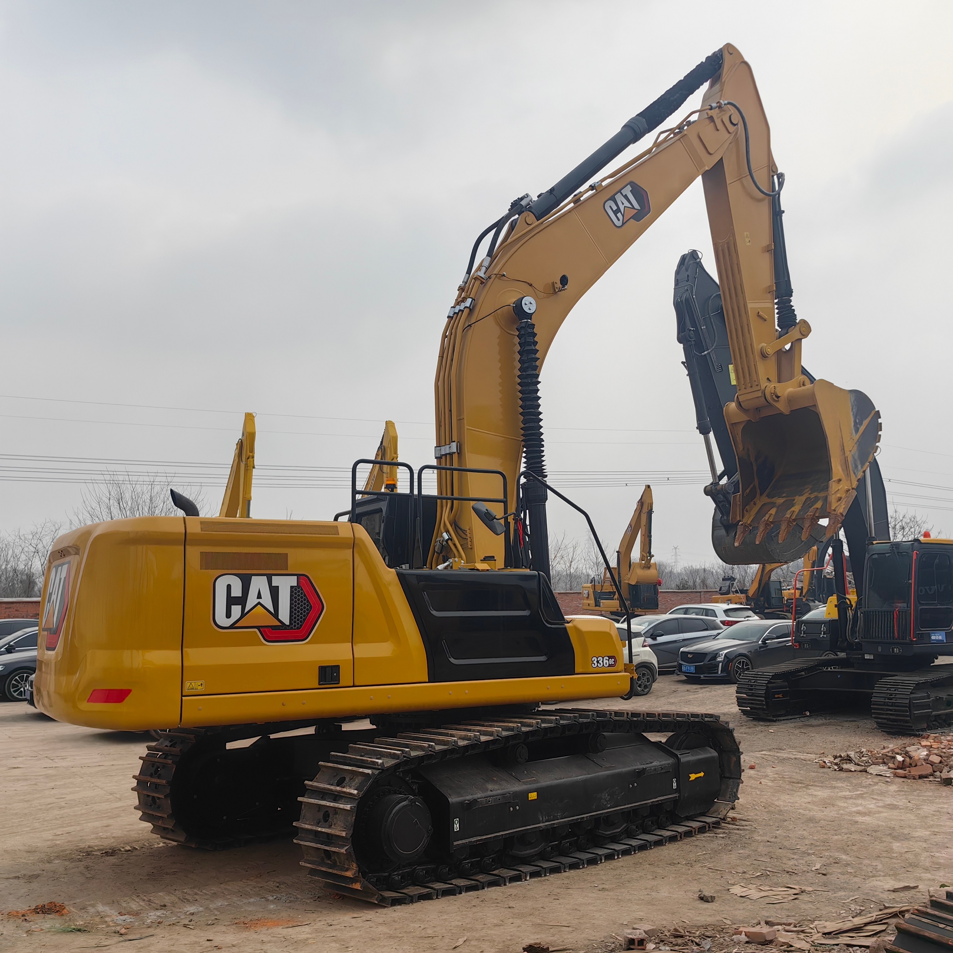 Used CAT 336GC Excavators Heavy Engineering 36Ton Mining Digger Hydraulic Machine