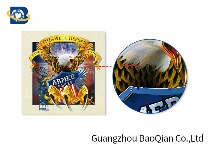 30 X 40 Cm 3D Lenticular Printing Pictures For Restaurant And School