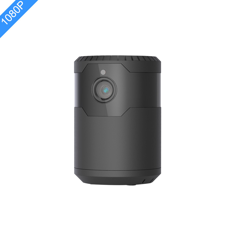 Mini indoor 1080P small button battery Power Audio pick up function 2.0MP surveillance battery camera