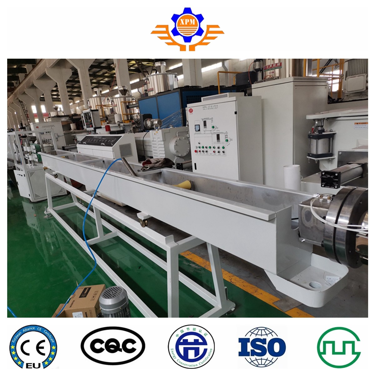 ABB 11kw TPR PVC Shoe Welting Machine Edge Extrusion Line Machine