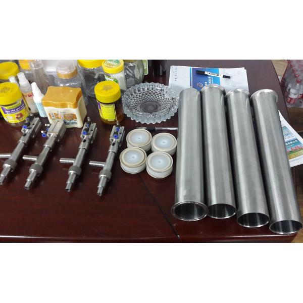 ODM Automaitc Cylinder Piston Sauce Filling Machine For Bottle Sealing