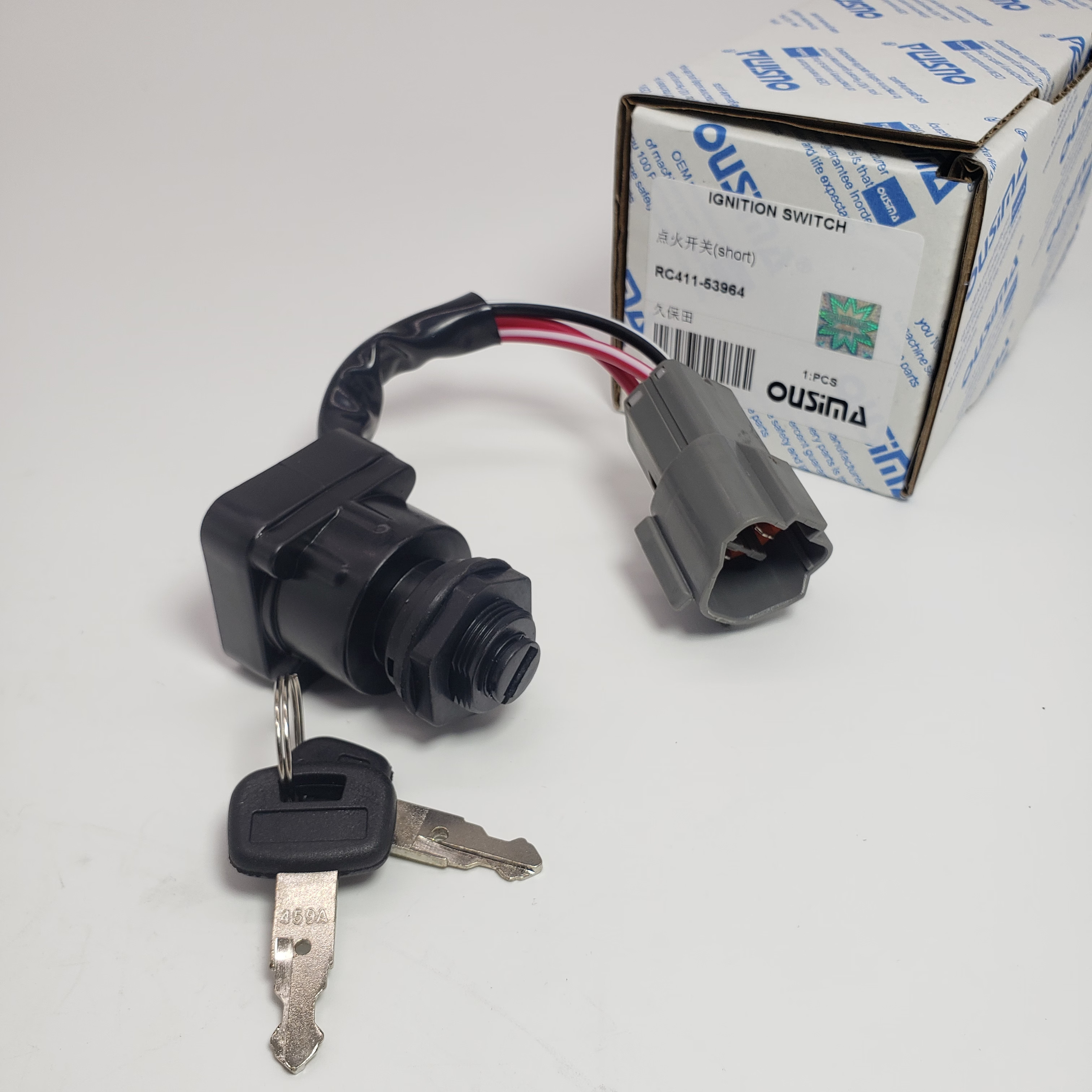 Ignition Switch RC411-53964 For Kubota KX41-3 KX71-3 KX91-3