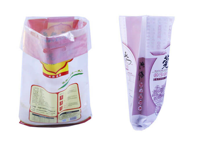 BOPP Coated PP Woven Packaging Sacks With Gravure Printing 25kg