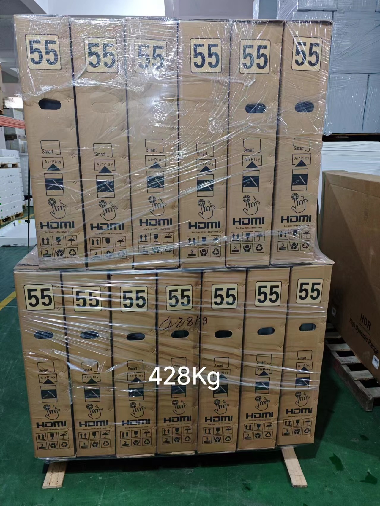 High Definition Smart LED TV Intelligent System 55 Inch Smart Tv For Network Connection