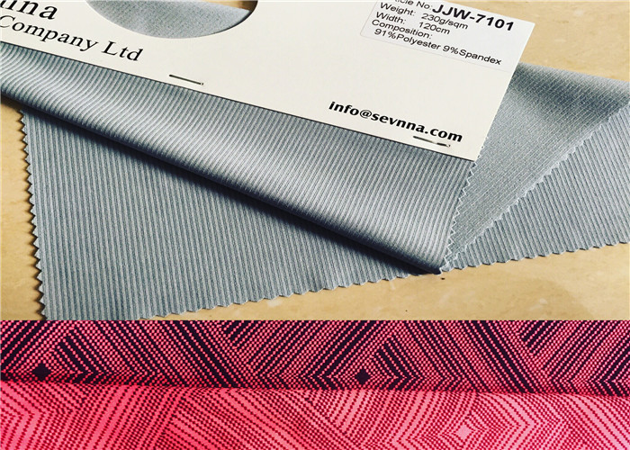 Circular Knit Repreve Nylon Fabric 76% Sustainable Nylon With 24% Spandex