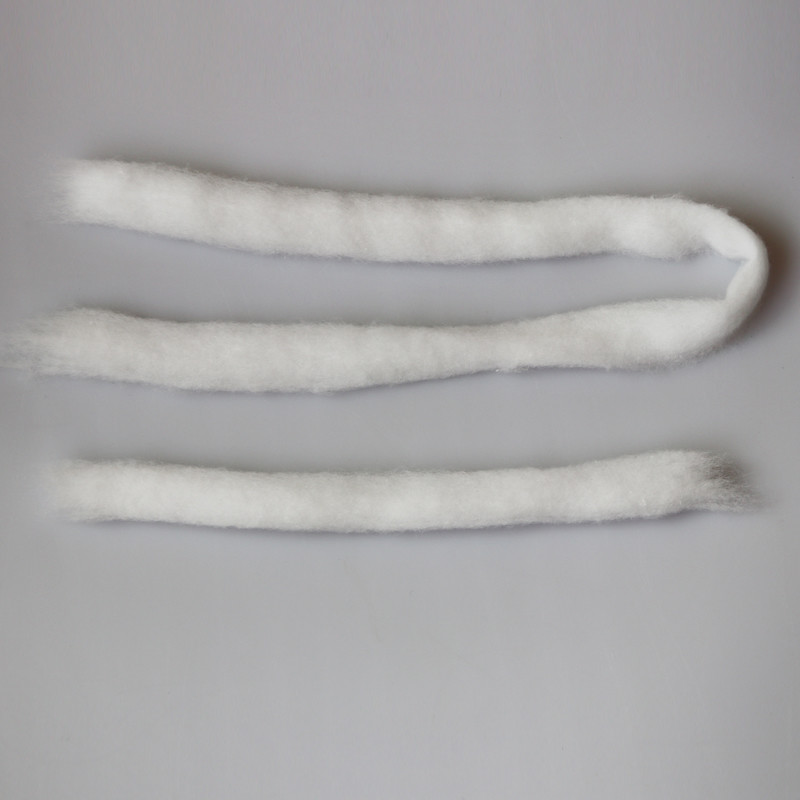 Absorbent cotton sliver, 3g/meter