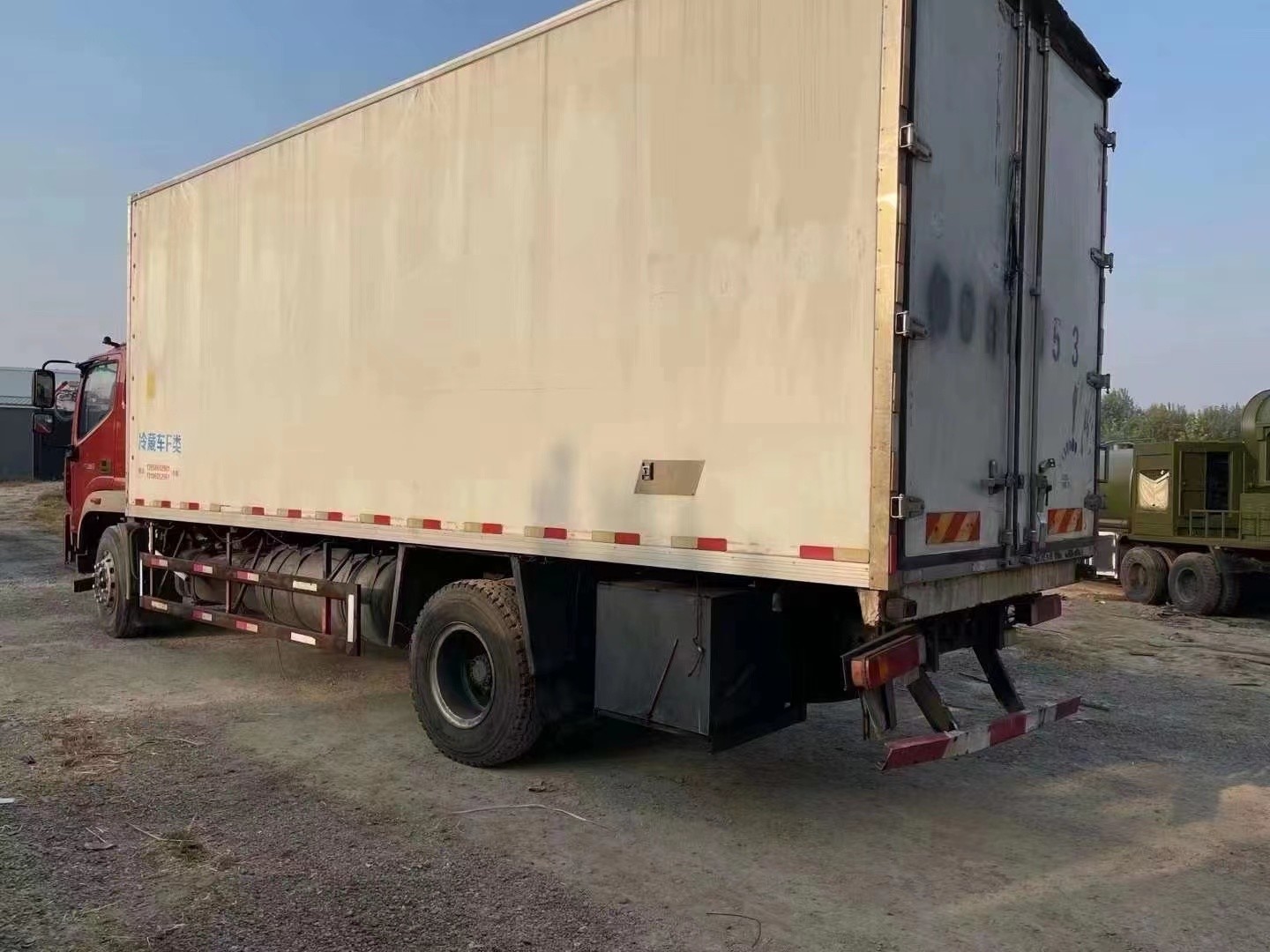 JAW Cold Chain Truck 4x2 Refrigerator Truck Used Van