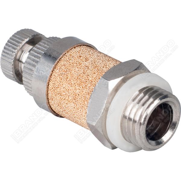 Brass Adjustable Pneumatic Air Silencer Muffler 1/8'' 1/4'' 3/8'' 1/2''