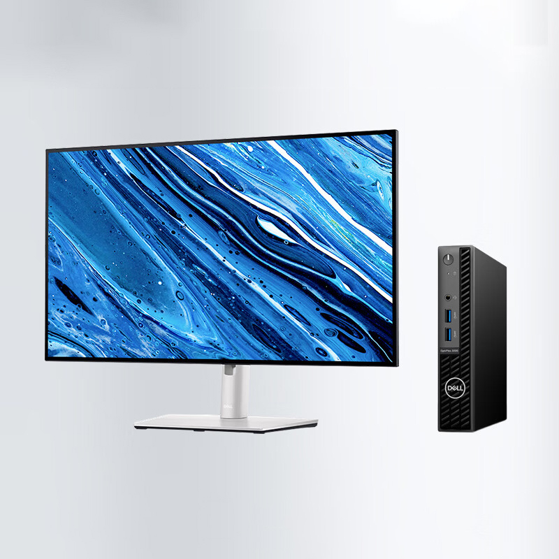 Powerful Dell Optiplex MFF Micro Desktop Computer Intel B660 Chipset 8G DDR4 RAM 256G SSD