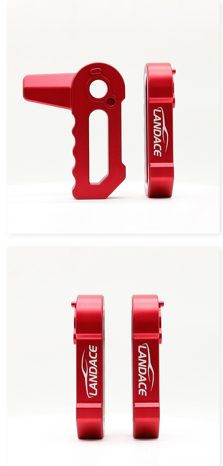 Red Hard-top Roof Removal Switch Handle for JEEP Wrangler JK/JL Hassle-free Removal