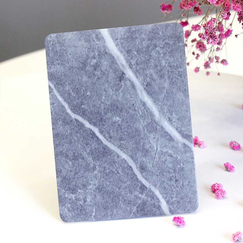 Marbling Laminated Stainless Steel Sheet Decorative Metal Wall Panel 201 304