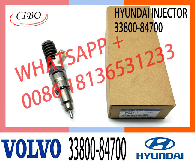 Common Rail Injector 33800-84700 61928748 Auto Parts Fuel Injector For Hyundai Diesel Injector Nozzle 33800-84700