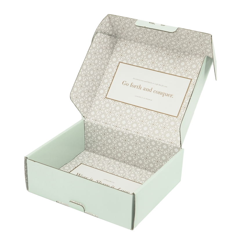 ISO Certified Disposable Picnic Box Corrugated Board Pizza Packing Paper Carton Box