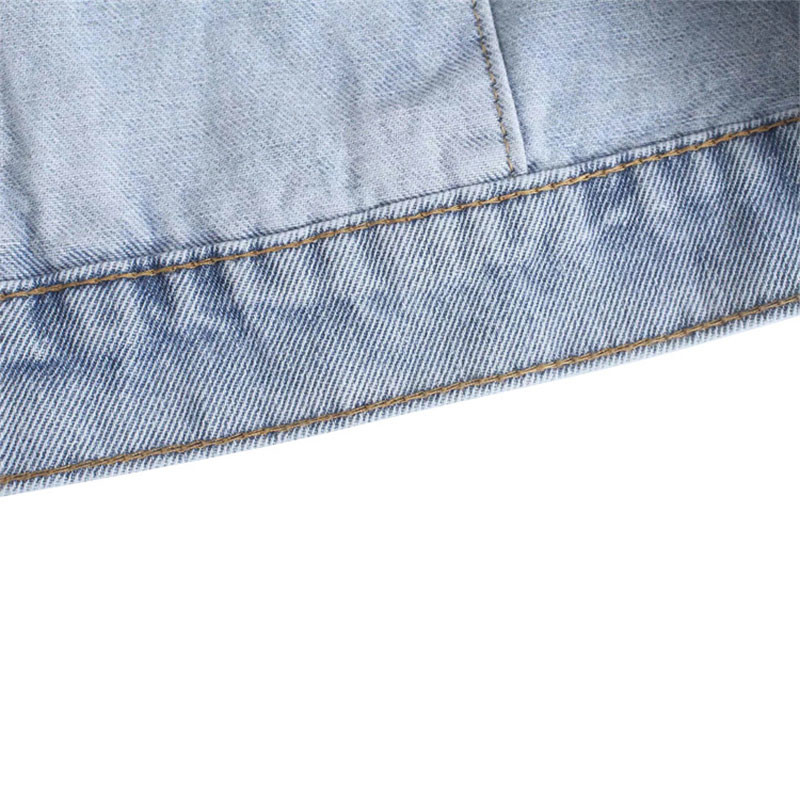 Factory OEM Spring Autumn Denim Clothing Oversized Long Sleeve Jackets
