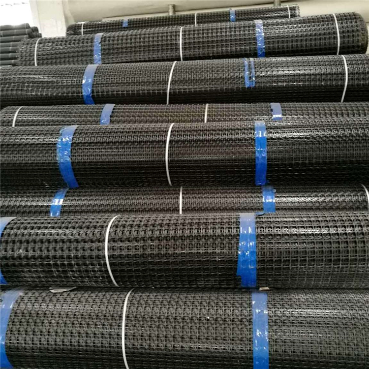 Directly Supply 1-6m Width Biaxial Plastic Geogrid for Coal Mine Road Railway Highway