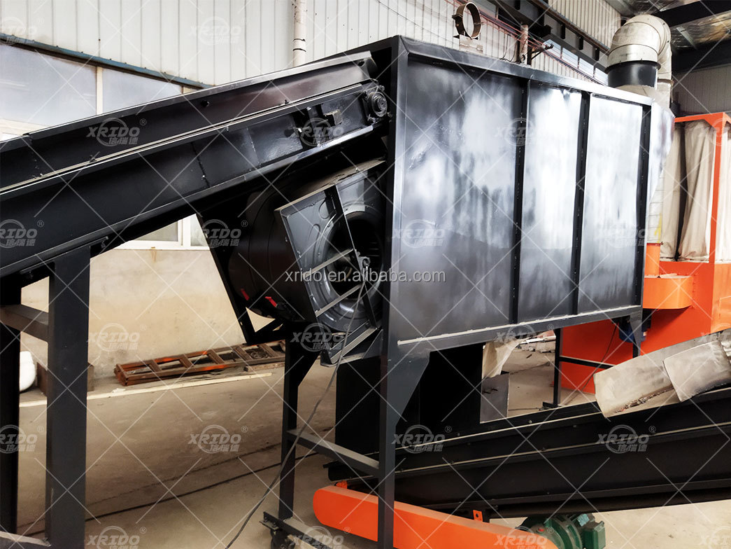 Waste Air Conditioner Radiator Separator Machine Copper Aluminum Radiator Recycling Machine