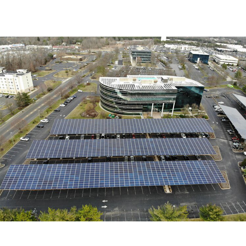 Carport Ground Mounted Pv Systems Hot Dip galvanizing anodized solar structure