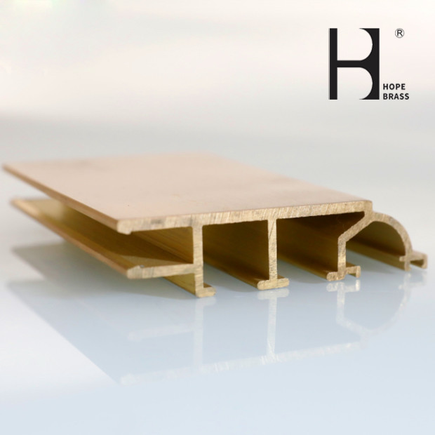 Hot Forging Fade Resistant Brass Door Frame with Smooth Surface