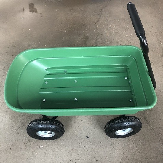 50L Heavy Duty Garden Dump Cart Utility Dump Cart Garden Dump Trolley