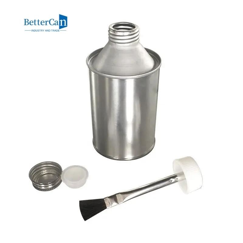 118ml Industrial Paint Tins Cylindrical Cans For PVC / CPVC Glue Cement Packaging