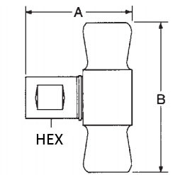 207 Bar Thread To Connect Valved Brass Quick Coupler