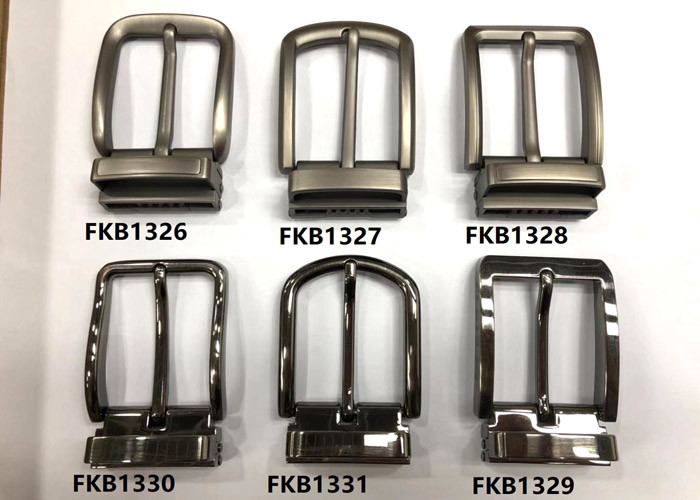 High Quality 35mm Nickel-Free Metal Belt Buckle, Custom Zinc Alloy Die Casting Metal Pin Belt Buckle Hard