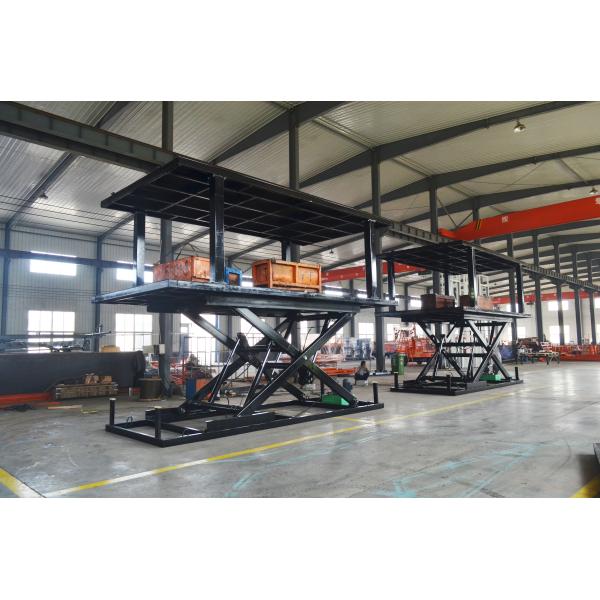 CE Certified Double Deck Scissors Car Lift for Home Garage Parking with Easy Operation