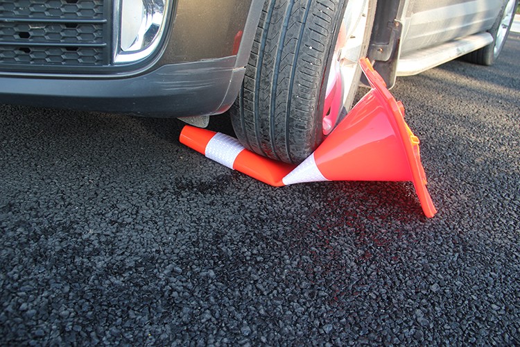 Road Safety Guiding Cone Orange PVC Plastic Traffic Cones