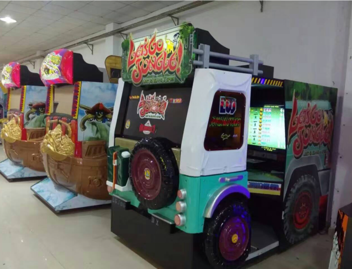 Dreamland indoor amusement park products coin operated arcade game machines for kids play land