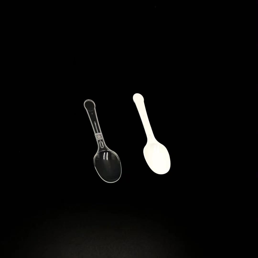 Eco Friendly Ice Cream Yogurt Spoon Disposable Folding