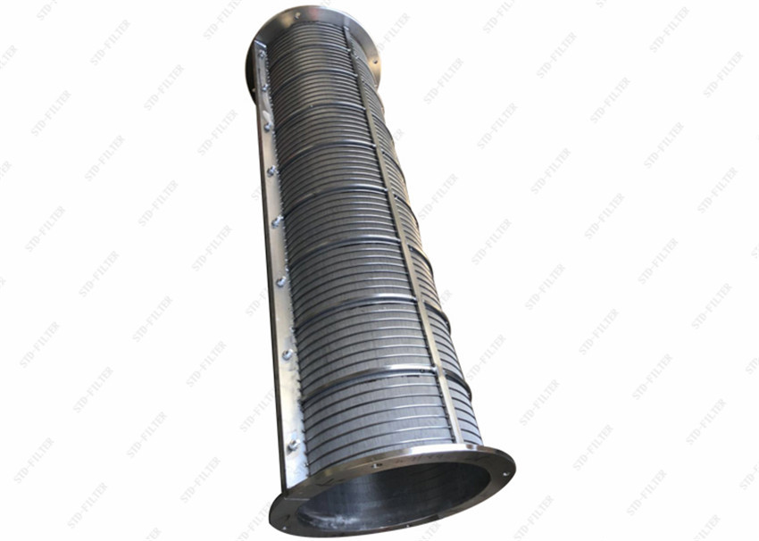 High Strength 3m Length SUS 304 Wedge Wire Filter Pipe , Johnson Screen Filter