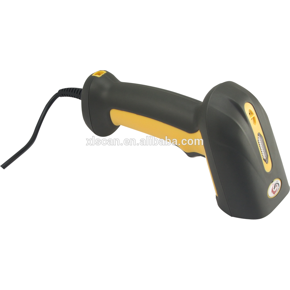 CE Certification Industrial Laser Barcode Scanner , Wired Handheld Barcode Reader
