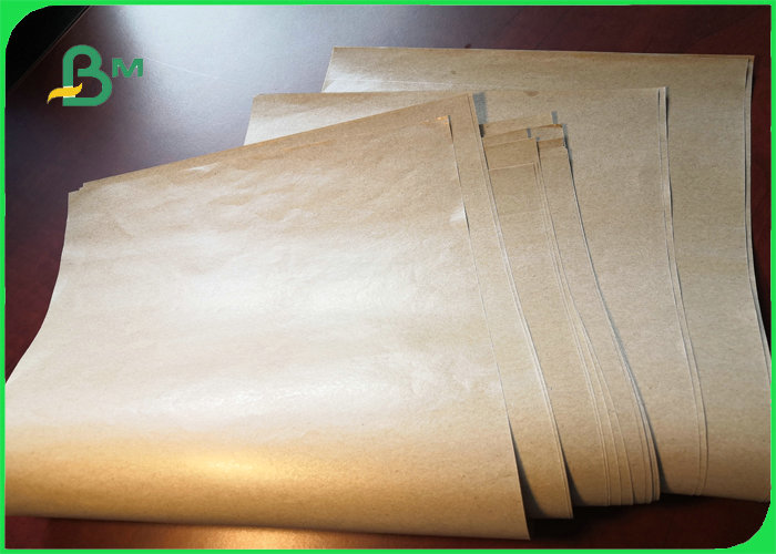  Waterproof 50gsm + 10PE Food Grade Kraft Paper For Break Wrapping EU Standard