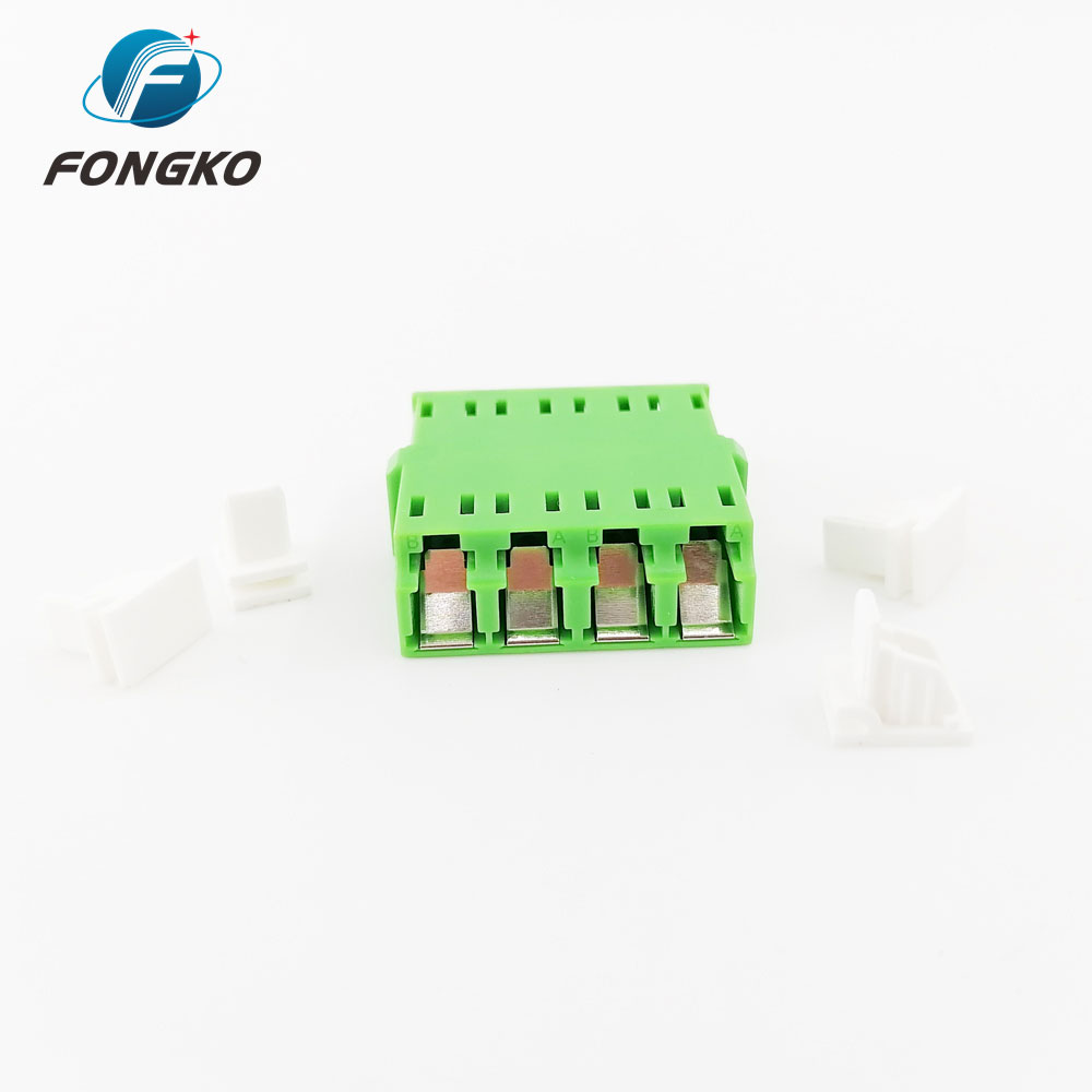 SM APC Optical Fiber Cable Adapter Lc Connector Adapter With 4 Head