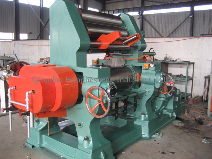 450*1200mm Automatic Stock Blender Two Roll Mill For Rubber Compounding