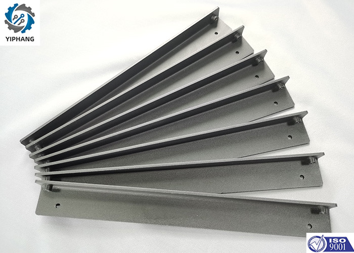 Custom SPCC Sheet Metal Punching Parts Black Precision Powdered Metal Parts