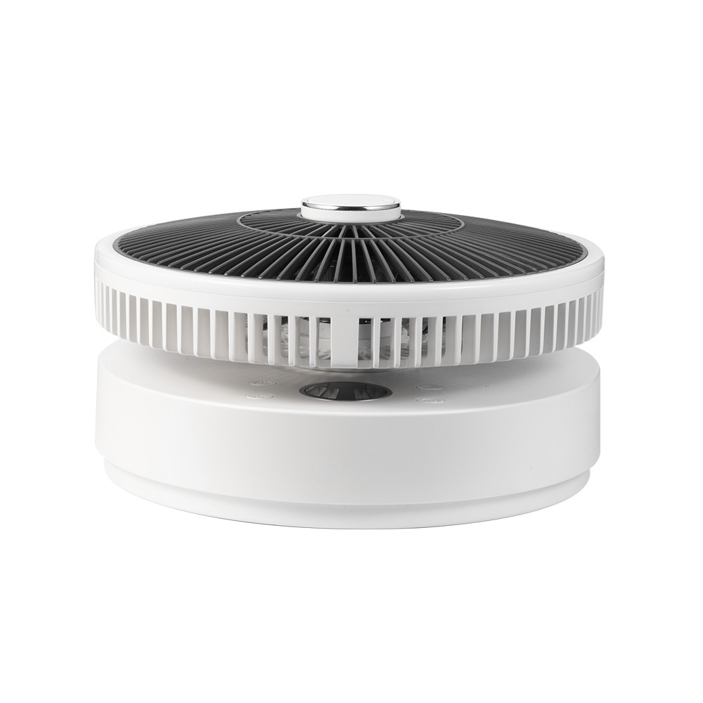 Table Foldable Rechargeable Fan 10000mAh Battery Adjustable Height Four Speeds