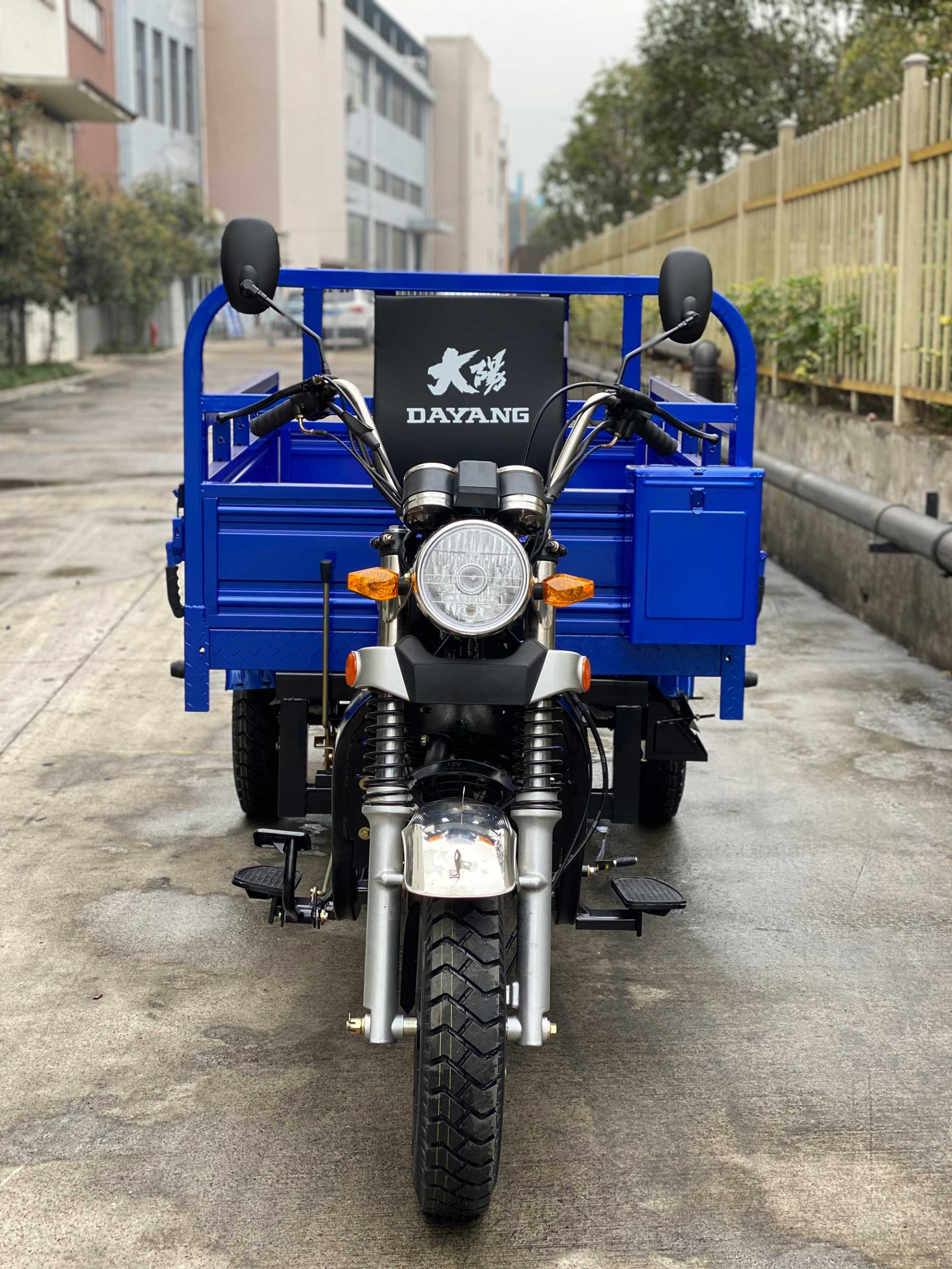 Heavy Loading Truck Cargo Tricycle with 150cc/175cc/200cc Engine and 12V Power Supply