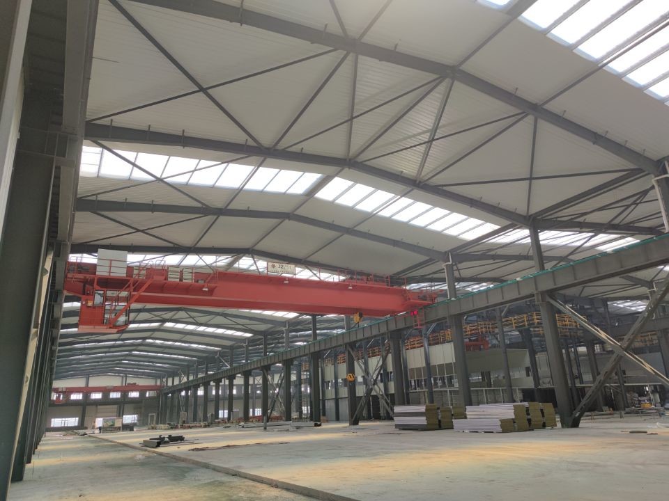 Modern Steel Structures Portal Frame Prefabricated Building Construction Project
