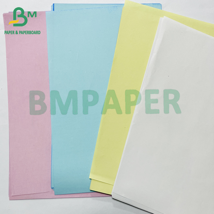 664mm * 867mm CB CFB CF 50g 55g NCR Non Carbon Copy Paper Sheet 