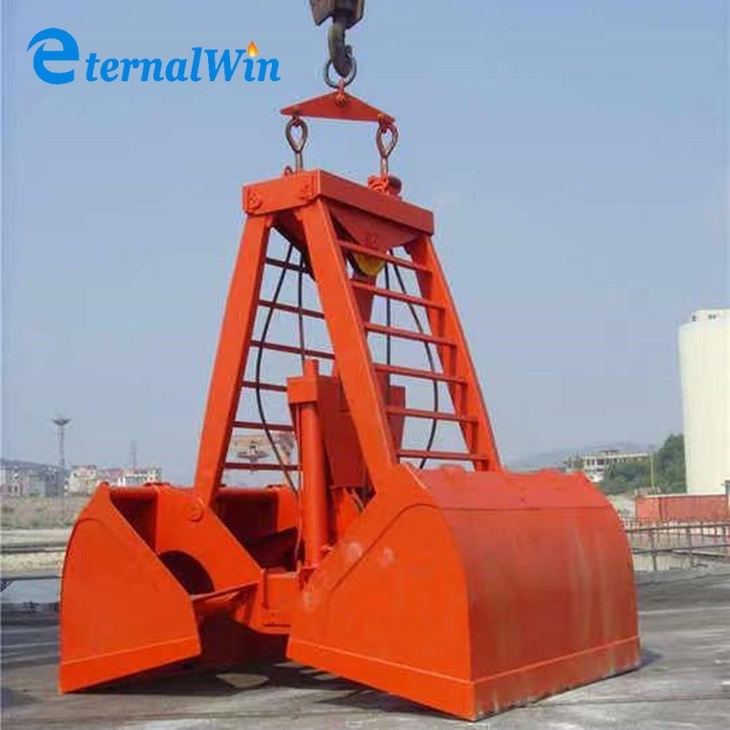 5 Cubic Meters Dredging Grab Electric Hydraulic Grab Dredger