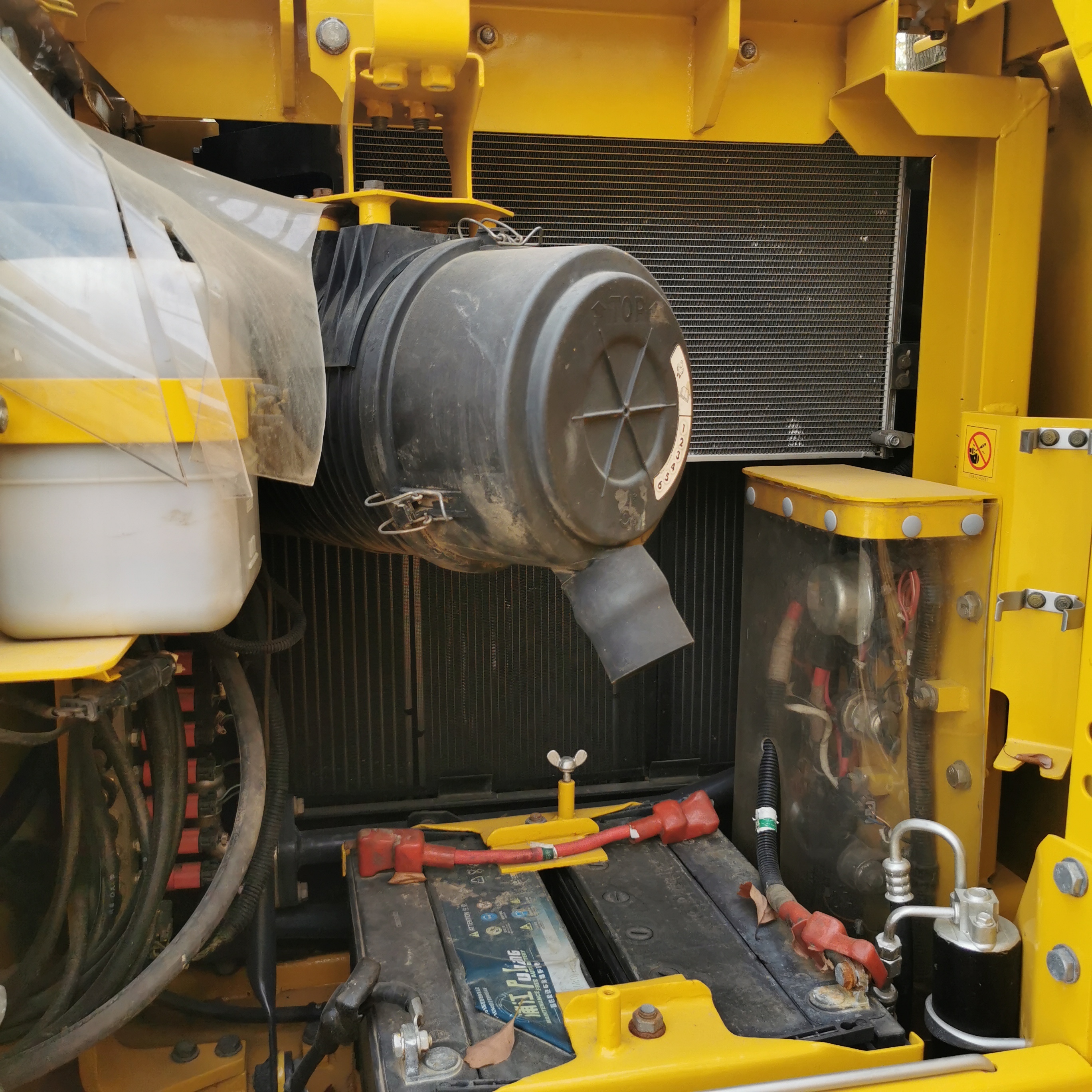 Hydraulic Cylinder Original Komatsu PC110 Second Hand Crawler Digger for Construction