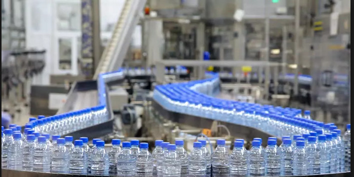 18000BPH PLC Pure Water Filling Machine 7.3W OPS Label