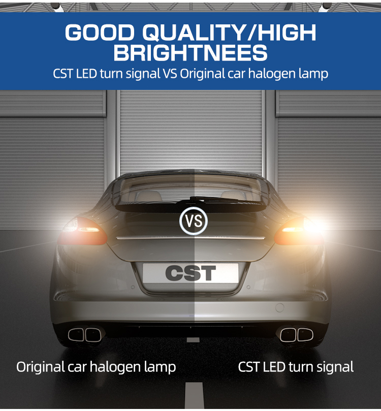 High Brightness Bulb Led Canbus P21w Ba15s 1156 1157 7440 7443 T15 W5W T10 T20 Car Turn Signals Lights