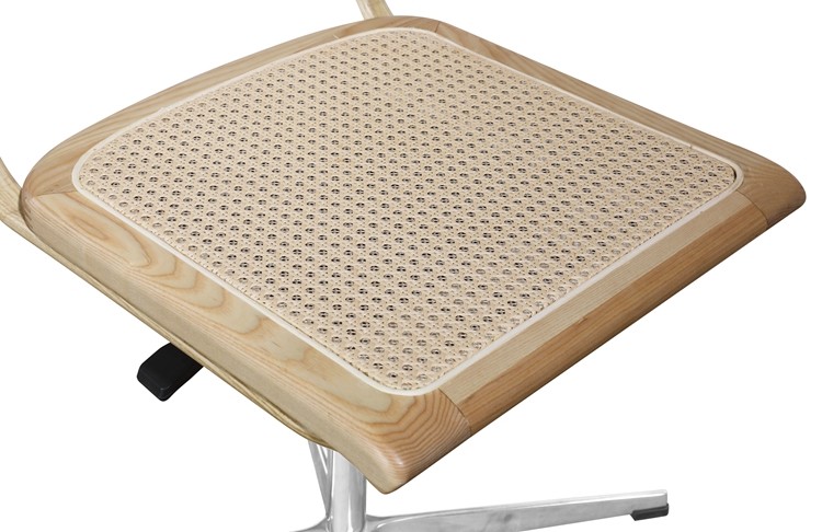 30'' Rattan Office Chairs 0.099CBM Executive Meeting Room Chairs Library Workshop